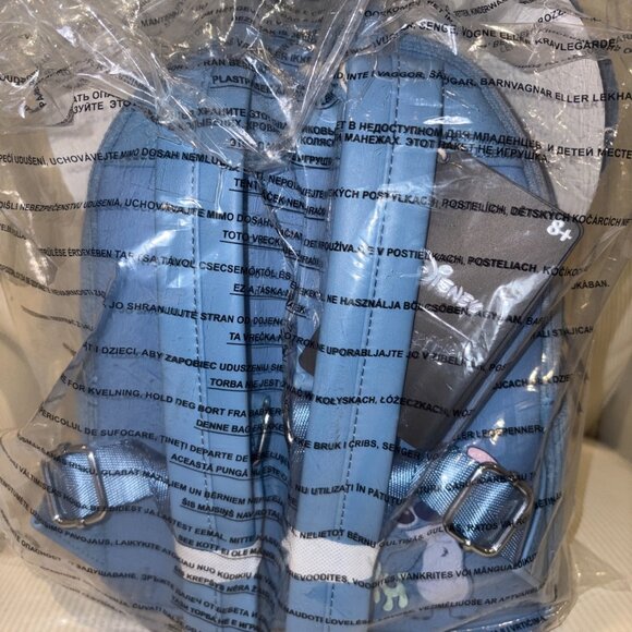 Loungefly Disney Lilo & Stitch Figural Stitch Corduroy Mini Backpack — BoxLunch - Picture 6 of 10